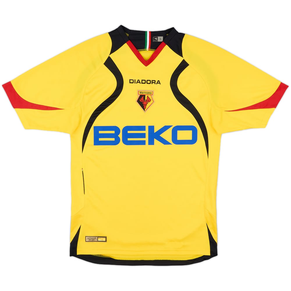 2007-08 Watford Home Shirt - 8/10 - (S)