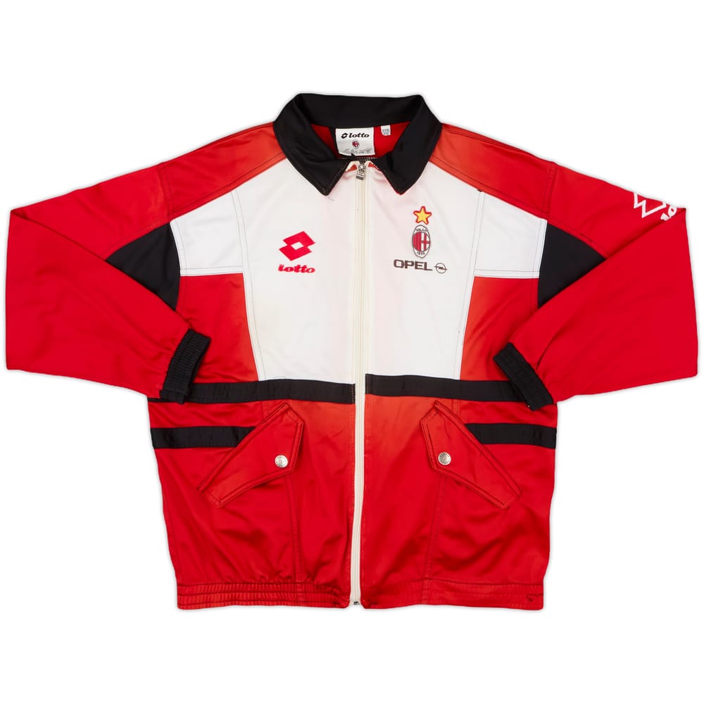 1994-96 AC Milan Lotto Track Jacket - 4/10 - (XL.Boys)