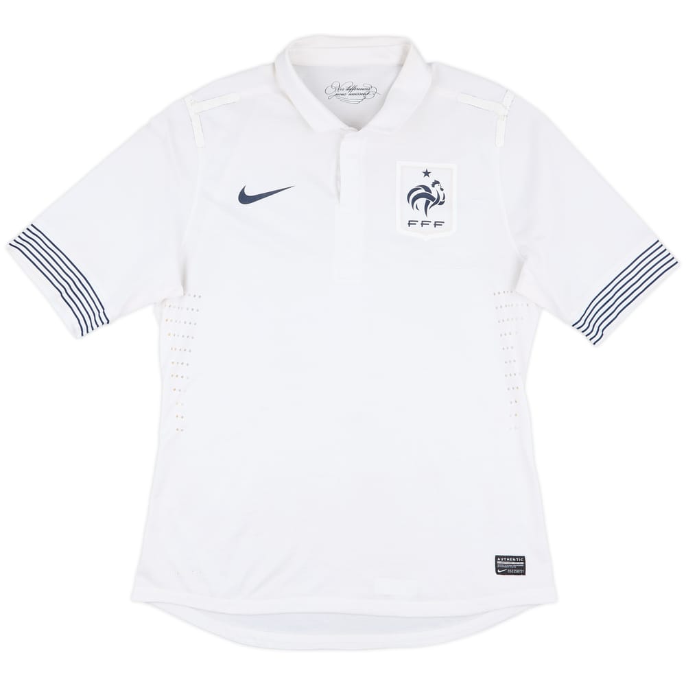 2012-13 France Authentic Away Shirt - 6/10 - (M)