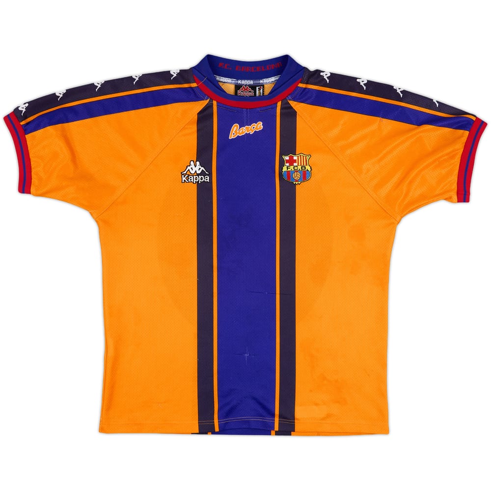 1997-98 Barcelona Away Shirt - 6/10 - (S)
