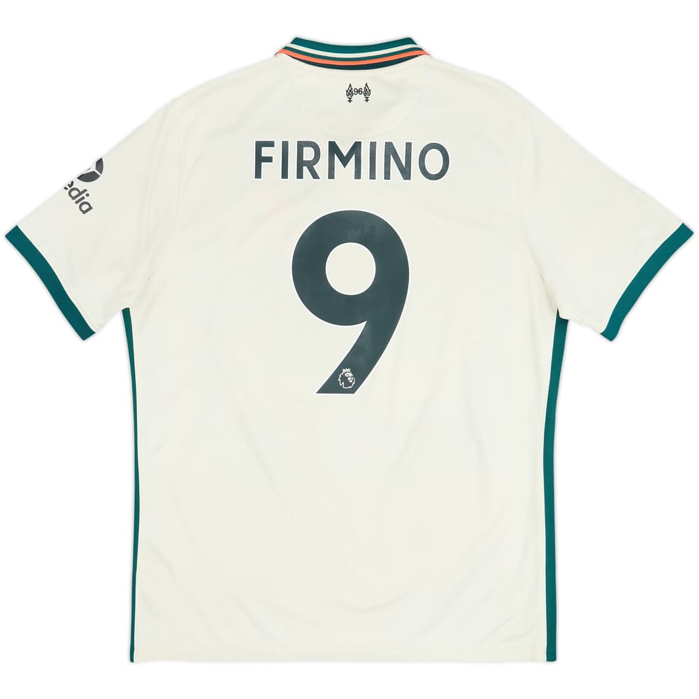 2021-22 Liverpool Away Shirt Firmino #9 - 8/10 - (L)
