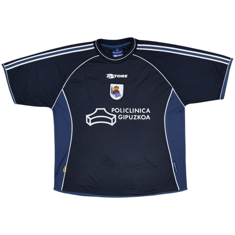 2004-05 Real Sociedad Player Issue Astore Training Shirt #21 - 7/10 - (XL)