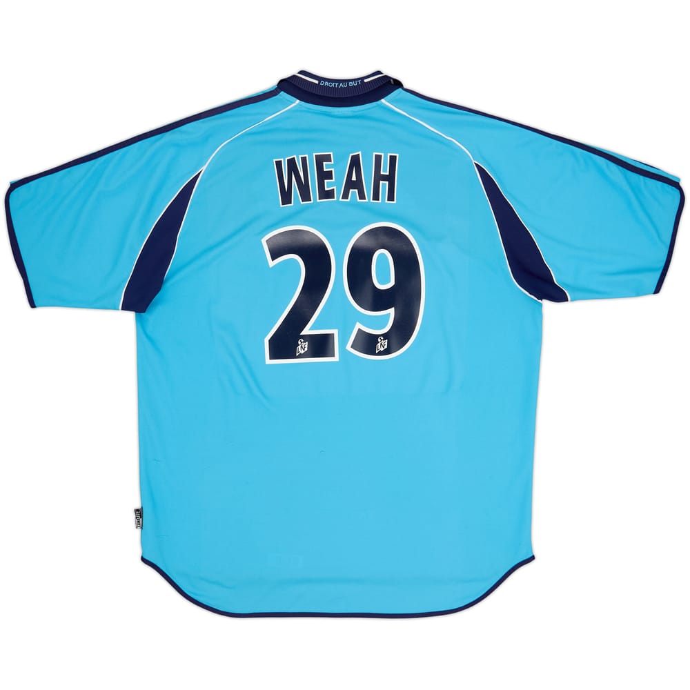 2000-01 Olympique Marseille Away Shirt Weah #29 - 7/10 - (XL)