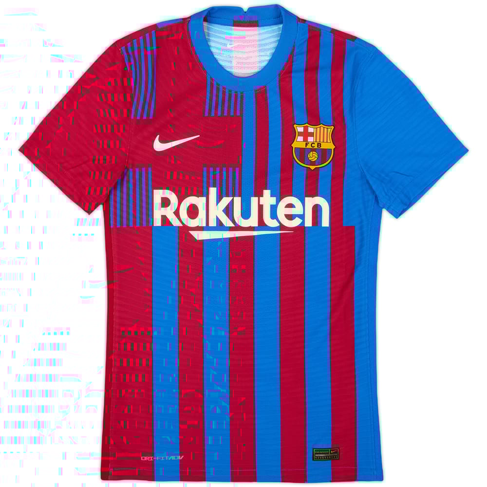 2021-22 Barcelona Authentic Home Shirt - 10/10 - (XS)