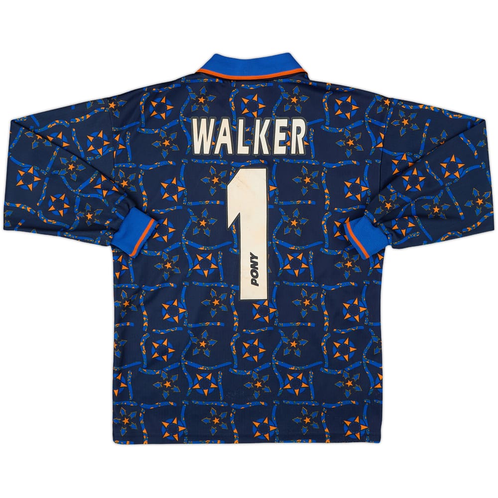 1996-97 Tottenham GK Shirt Walker #1 - 4/10 - (Y)