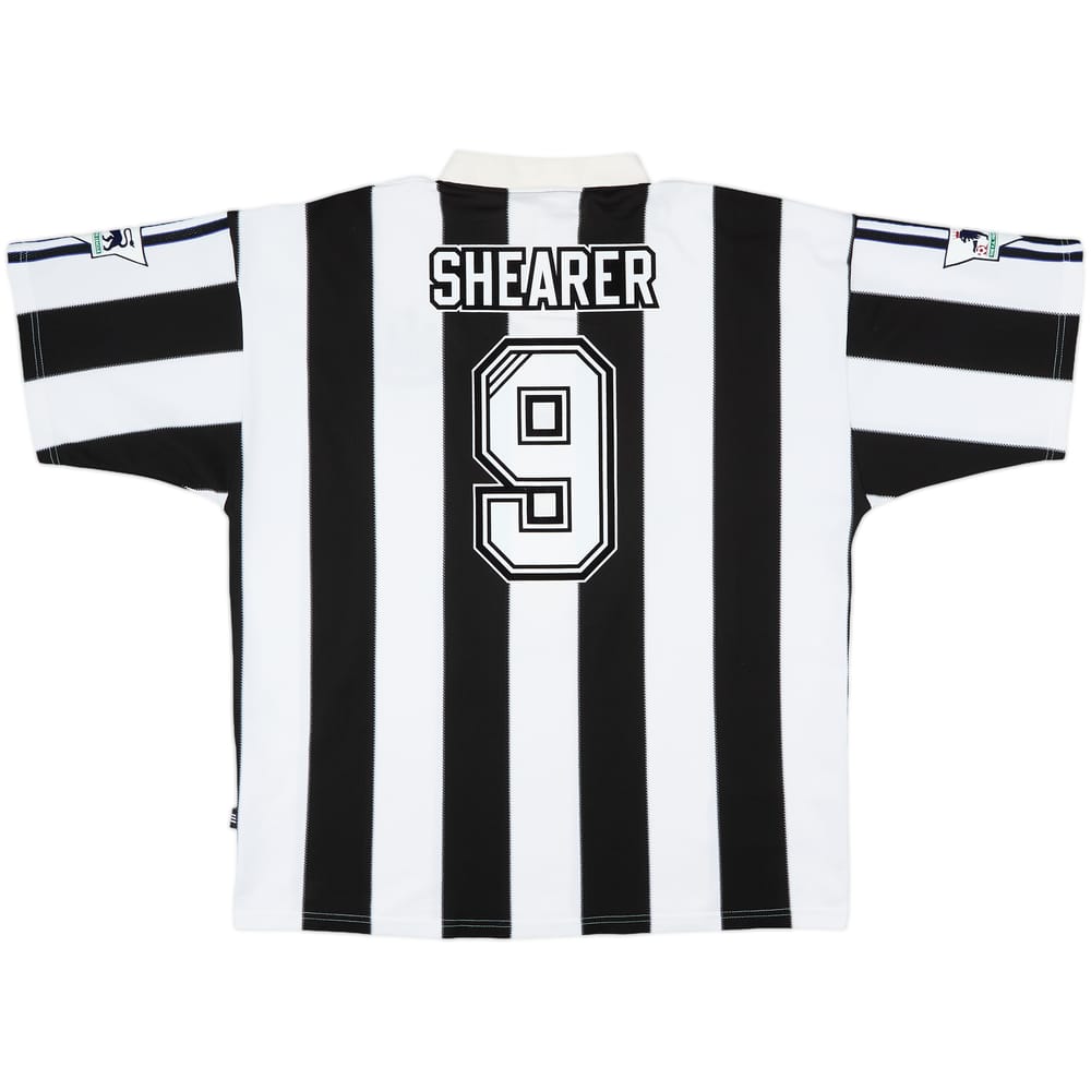 1995-97 Newcastle Home Shirt Shearer #9 - 8/10 - (XXL)