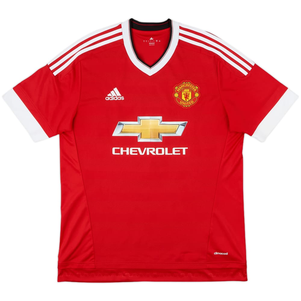 2015-16 Manchester United Home Shirt #5 - 5/10 - (L)