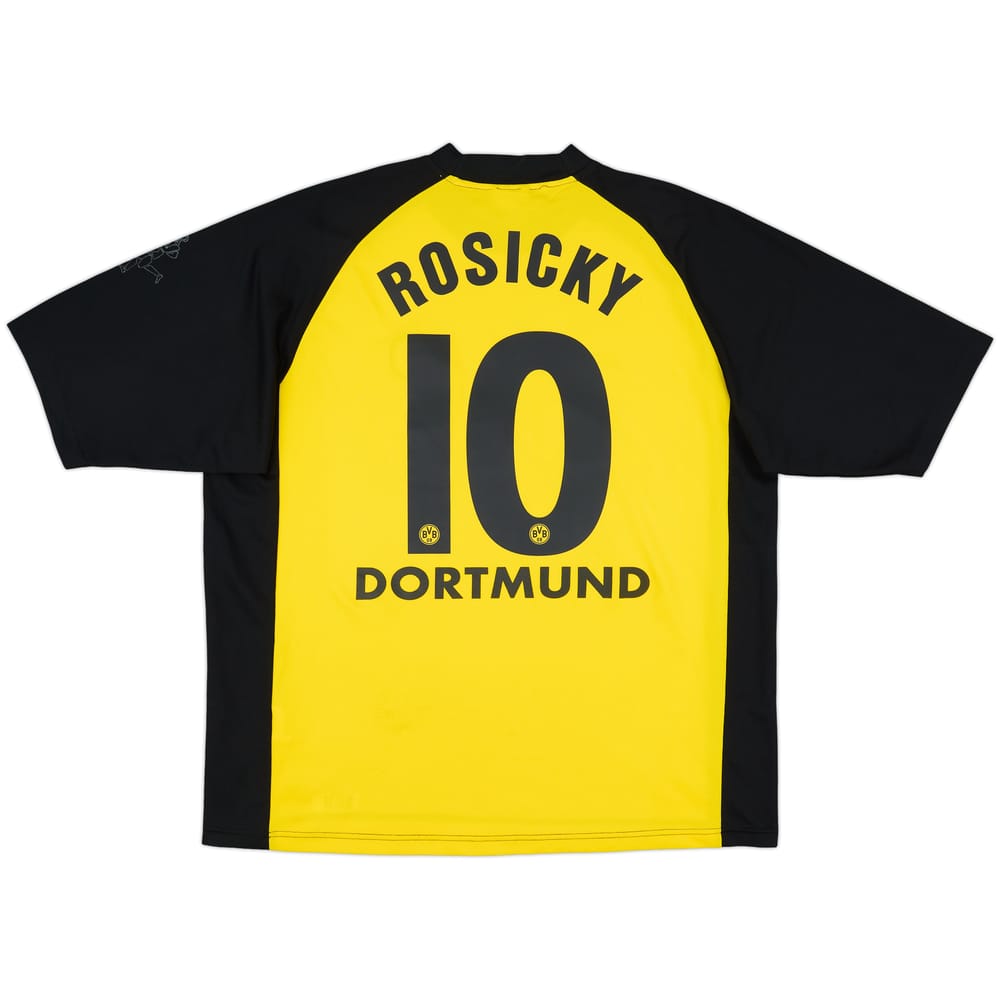 2001-02 Borussia Dortmund Home Shirt Rosicky #10 - 7/10 - (XXL)