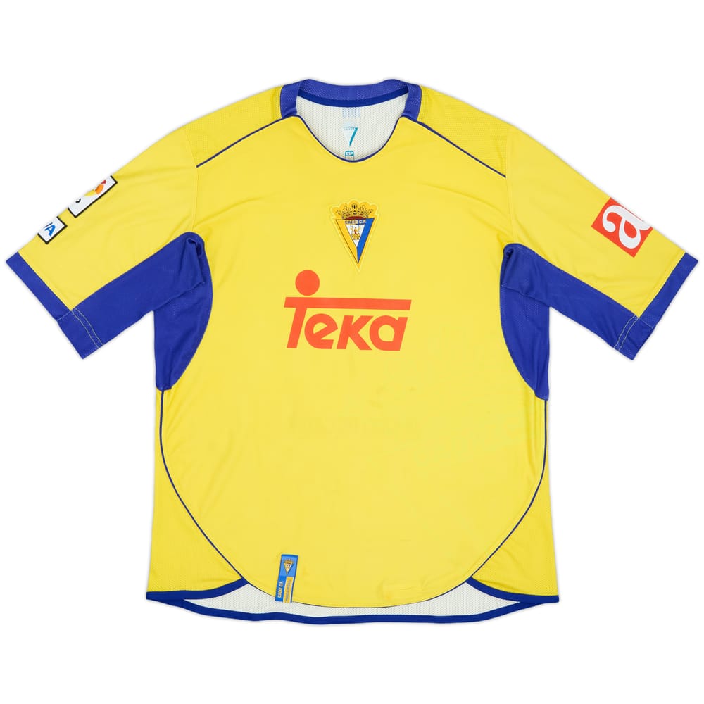 2007-08 Cadiz Home Shirt - 7/10 - (L)