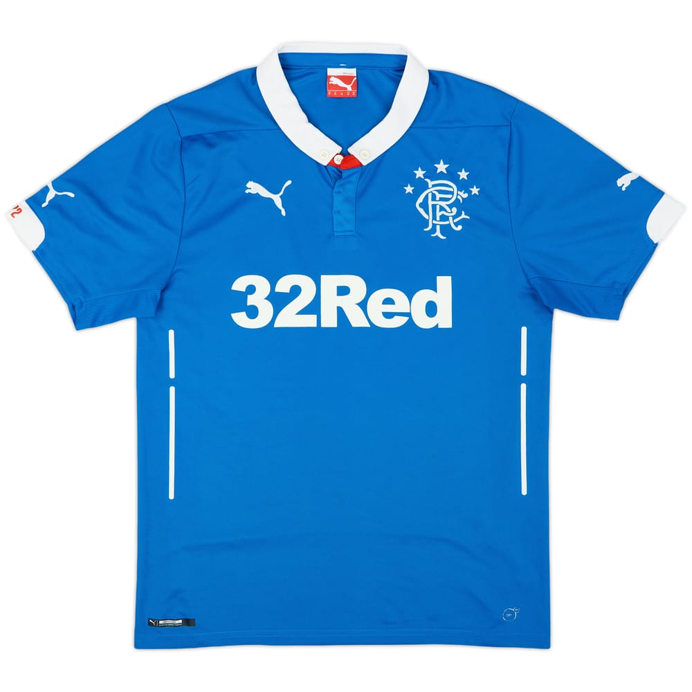 2014-15 Rangers Home Shirt - 10/10 - (M)