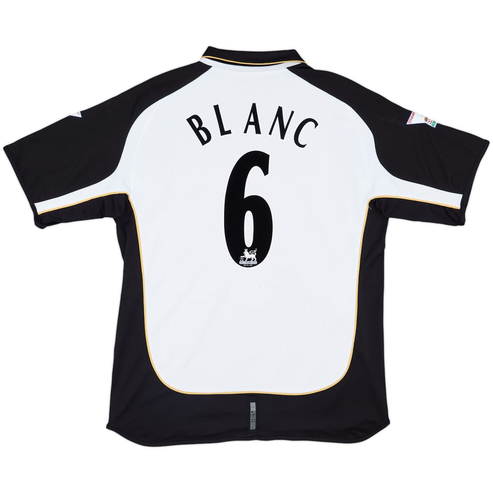 2001-02 Manchester United Centenary Away/Third Shirt Blanc #6 - 6/10 - (XL)