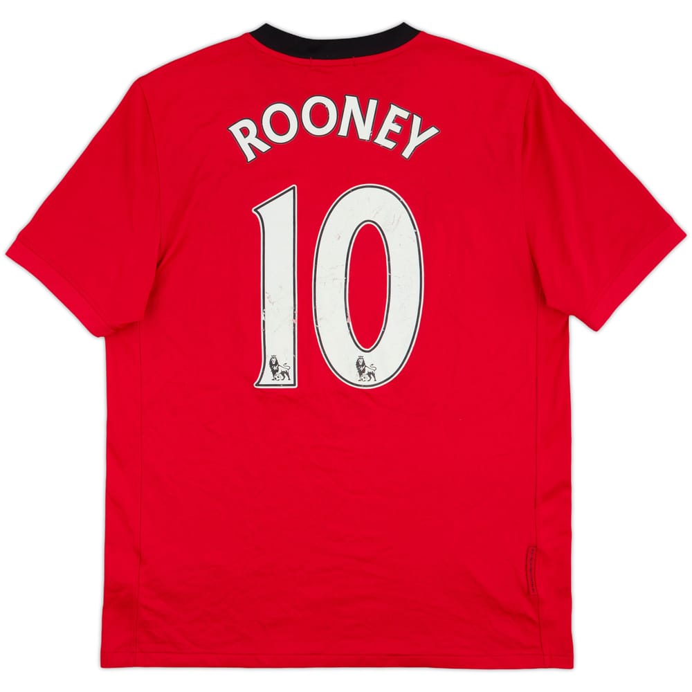 2009-10 Manchester United Home Shirt Rooney #10 - 6/10 - (M)