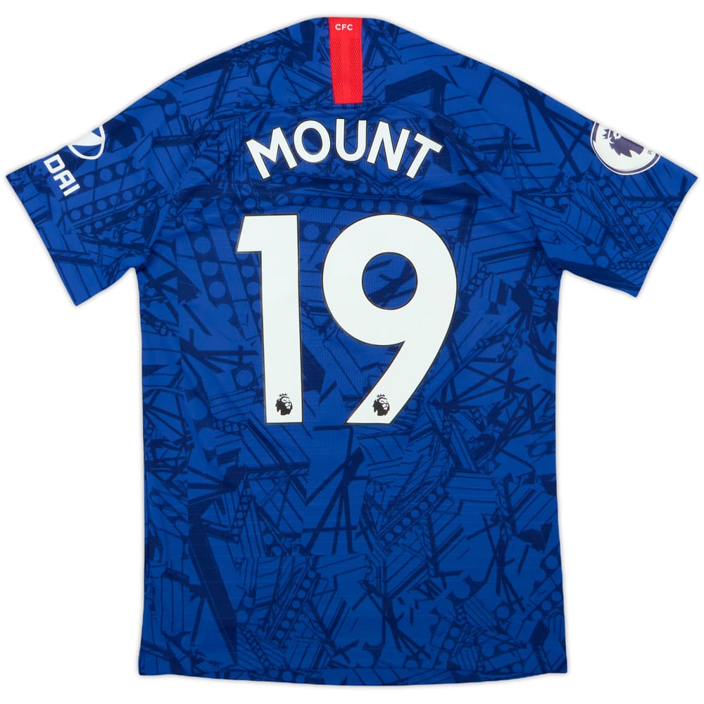 2019-20 Chelsea Authentic Home Shirt Mount #19 - 9/10 - (S)