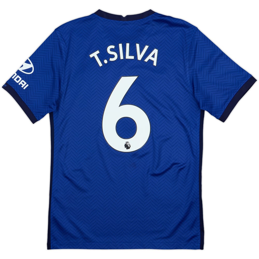 2020-21 Chelsea Home Shirt T.Silva #6 - 10/10 - (S)