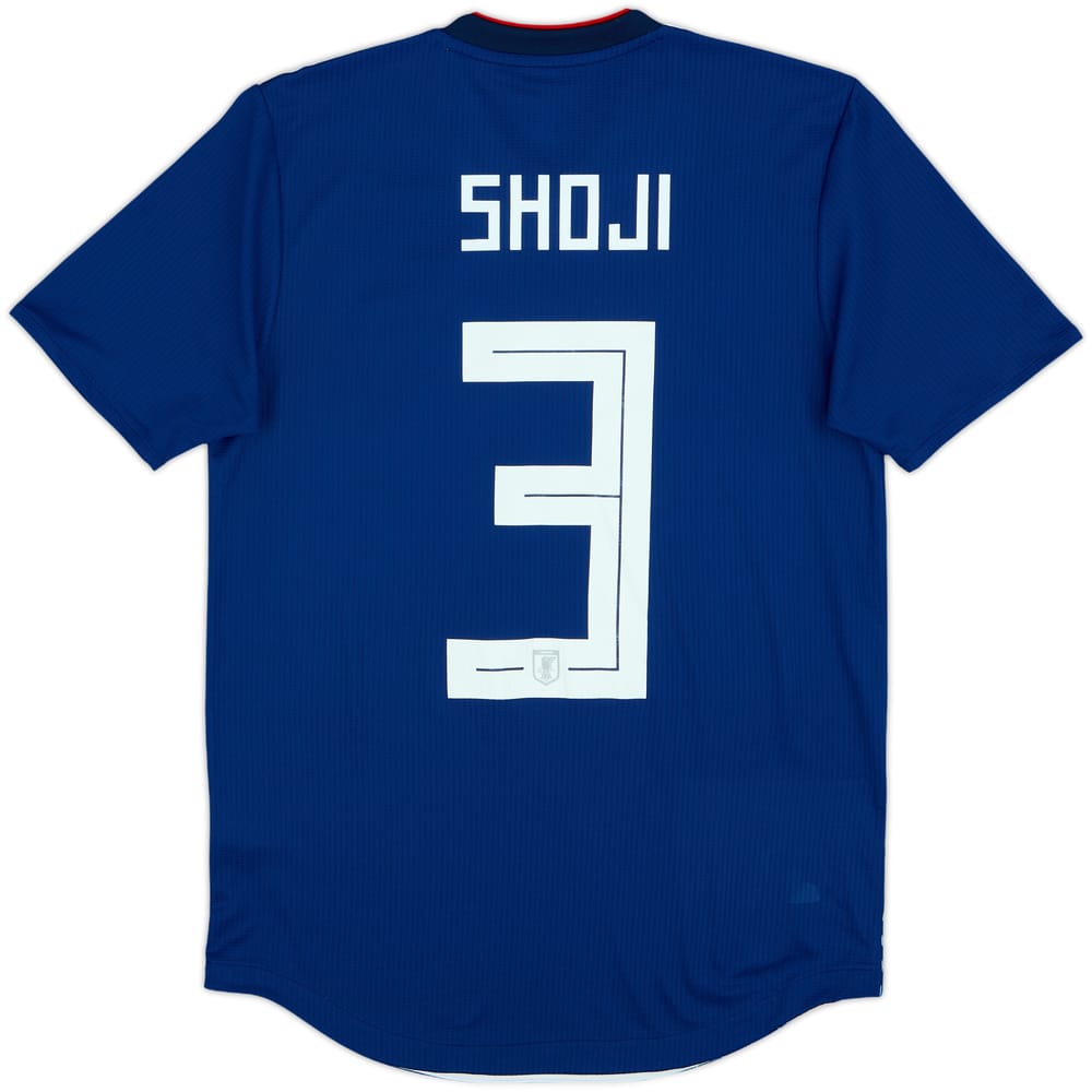 2018-19 Japan Authentic Home Shirt Shoji #3 - 8/10 - (L.Boys)