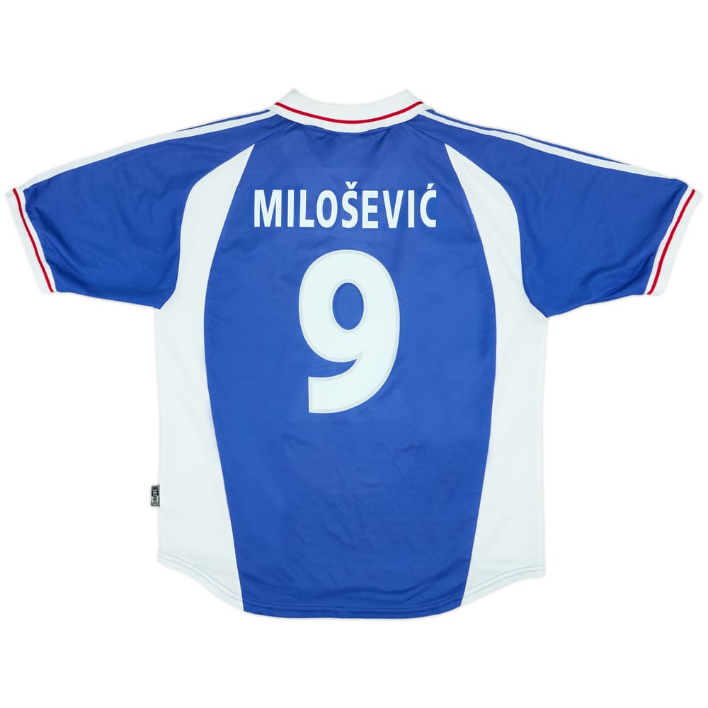 2000-01 Yugoslavia Home Shirt Milosevic #9 - 5/10 - (L)