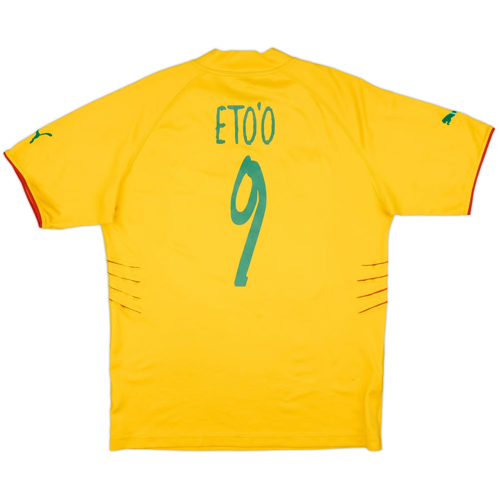2004-06 Cameroon Away Shirt Eto'o #9 - 7/10 - (XL)