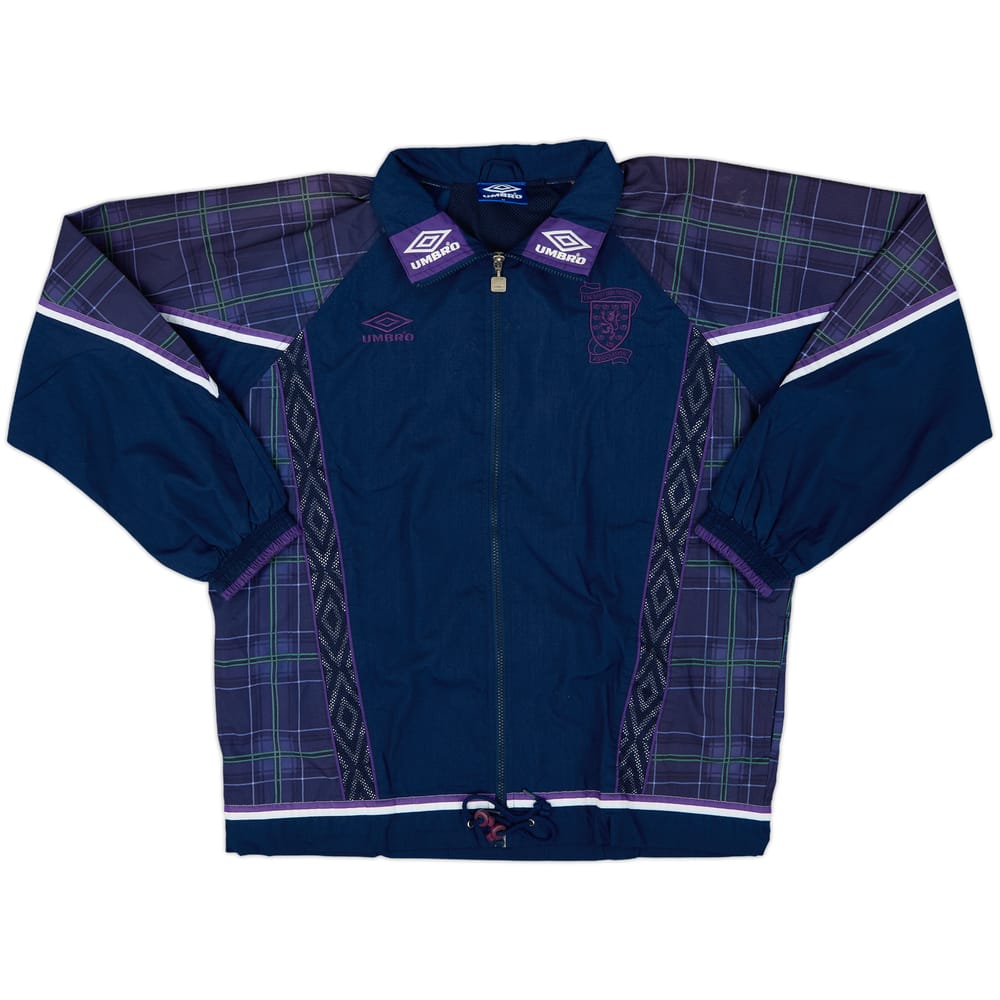 1994-96 Scotland Umbro Track Jacket - 8/10 - (M)
