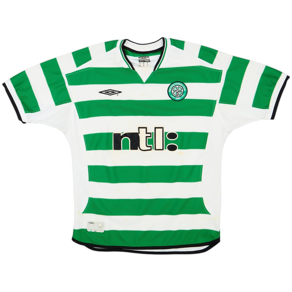 2001-03 Celtic Home Shirt - 4/10 - (M)