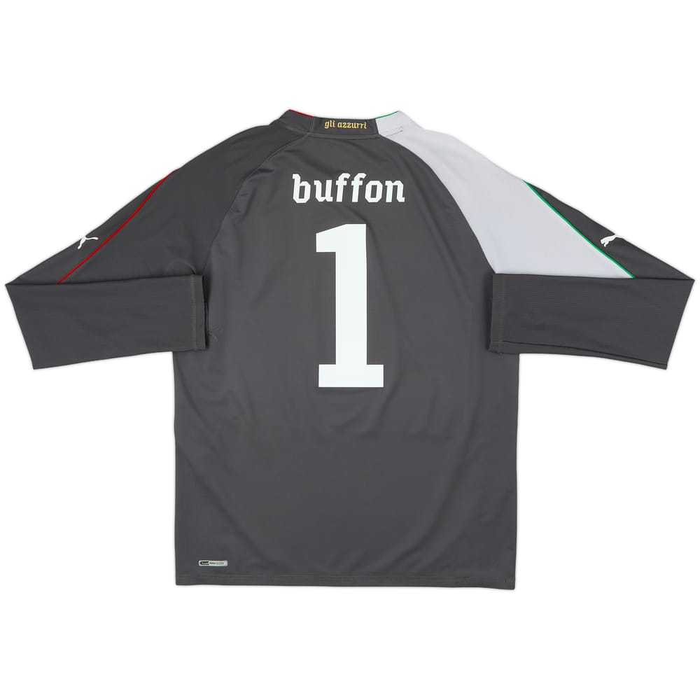 2010-12 Italy GK Shirt Buffon #1 - 8/10 - (XL)