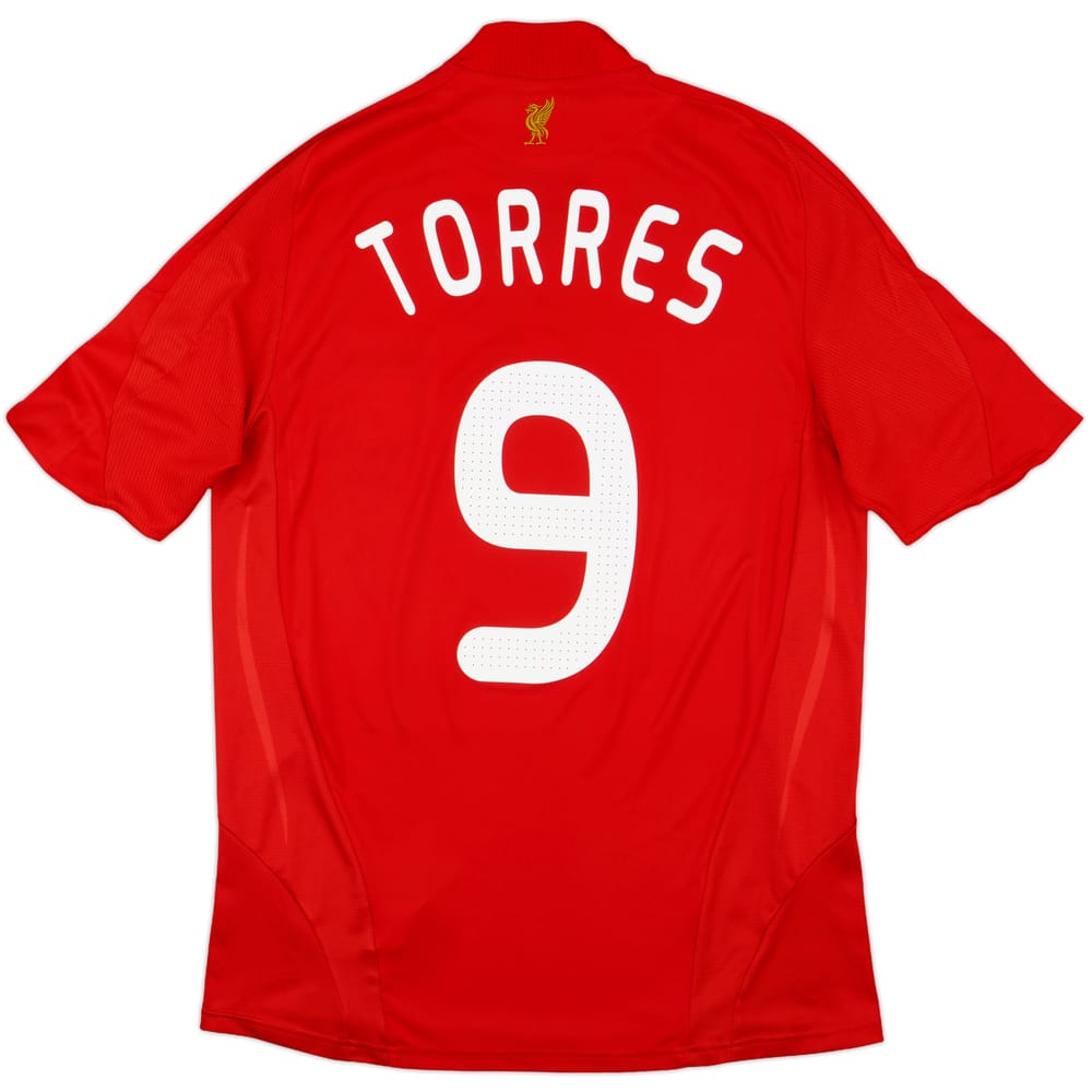 2008-10 Liverpool Home Shirt Torres #9 - 6/10 - (M)