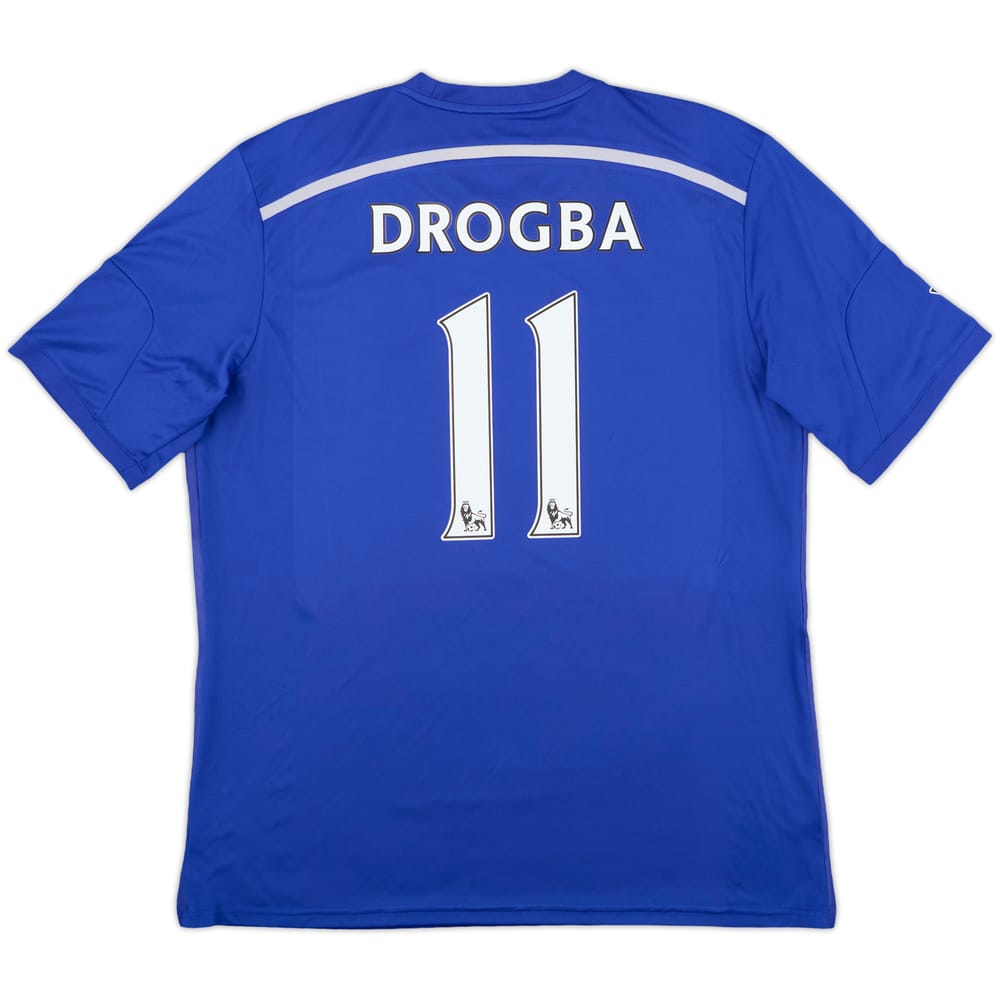 2014-15 Chelsea Home Shirt Drogba #11 - 6/10 - (XL)