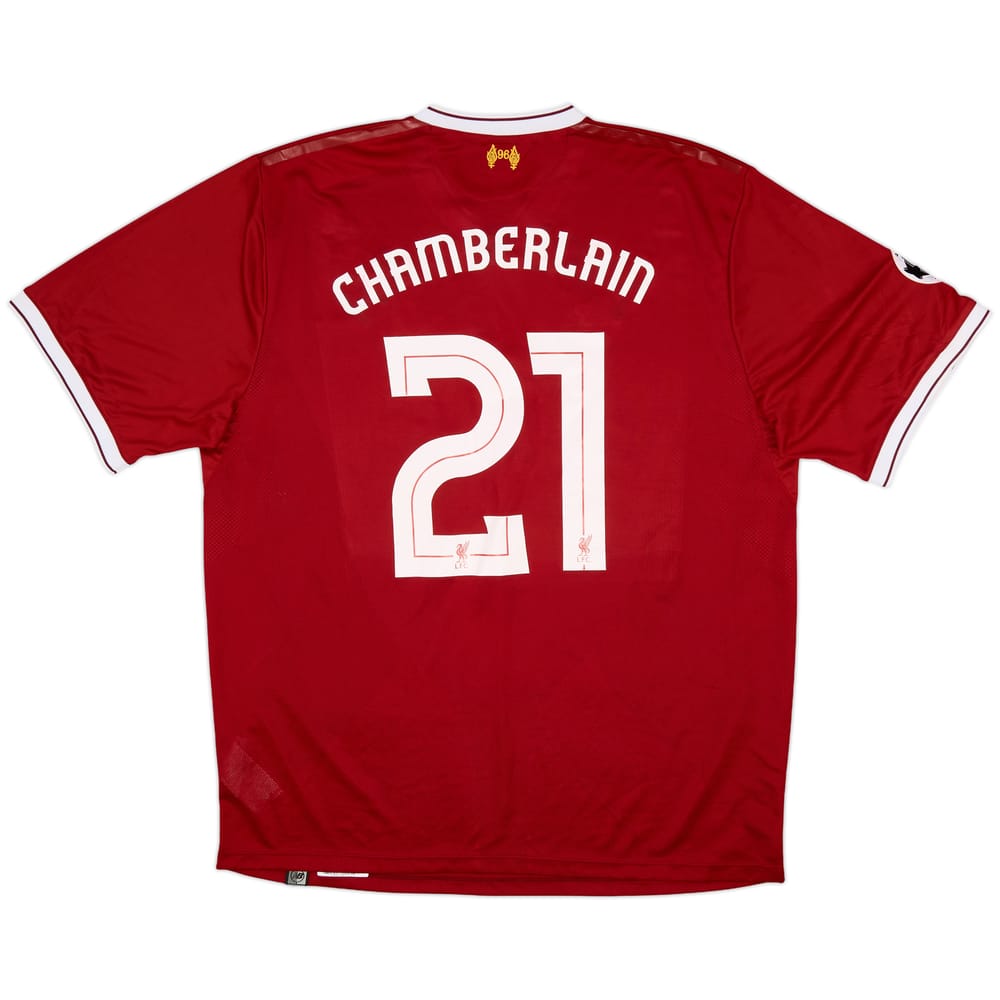 2017-18 Liverpool 125 Years Home Shirt Chamberlain #21 (4XL)