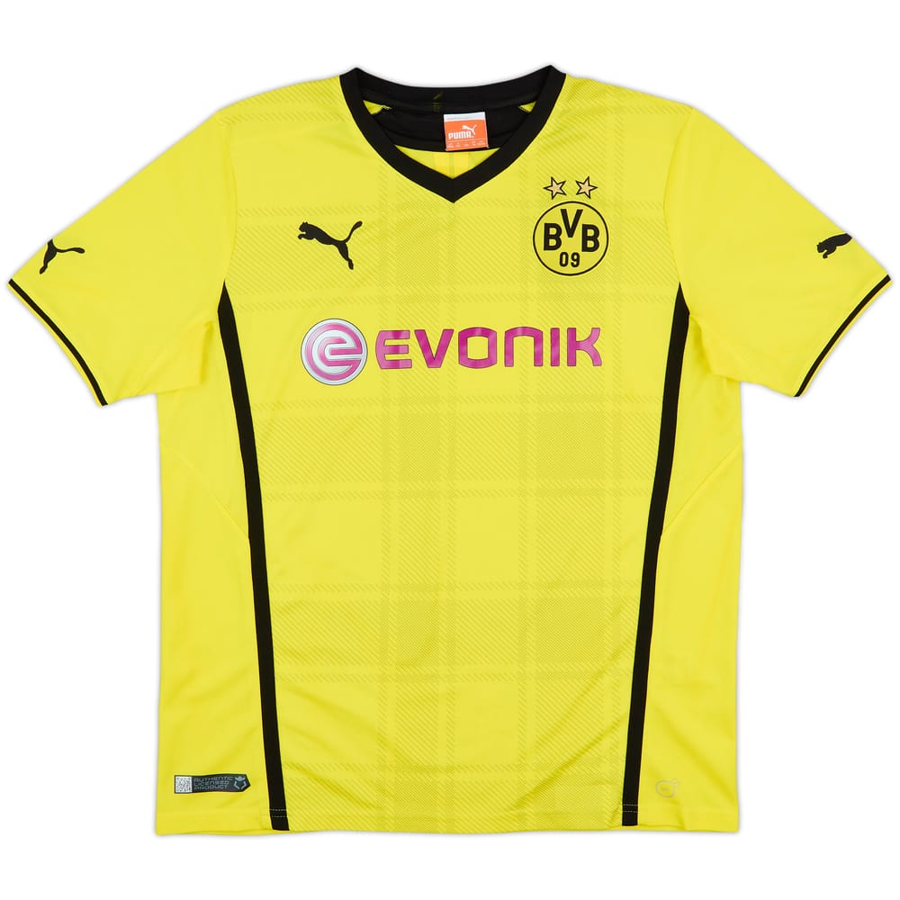 2013-14 Borussia Dortmund Home Shirt - 8/10 - (XL.Boys)