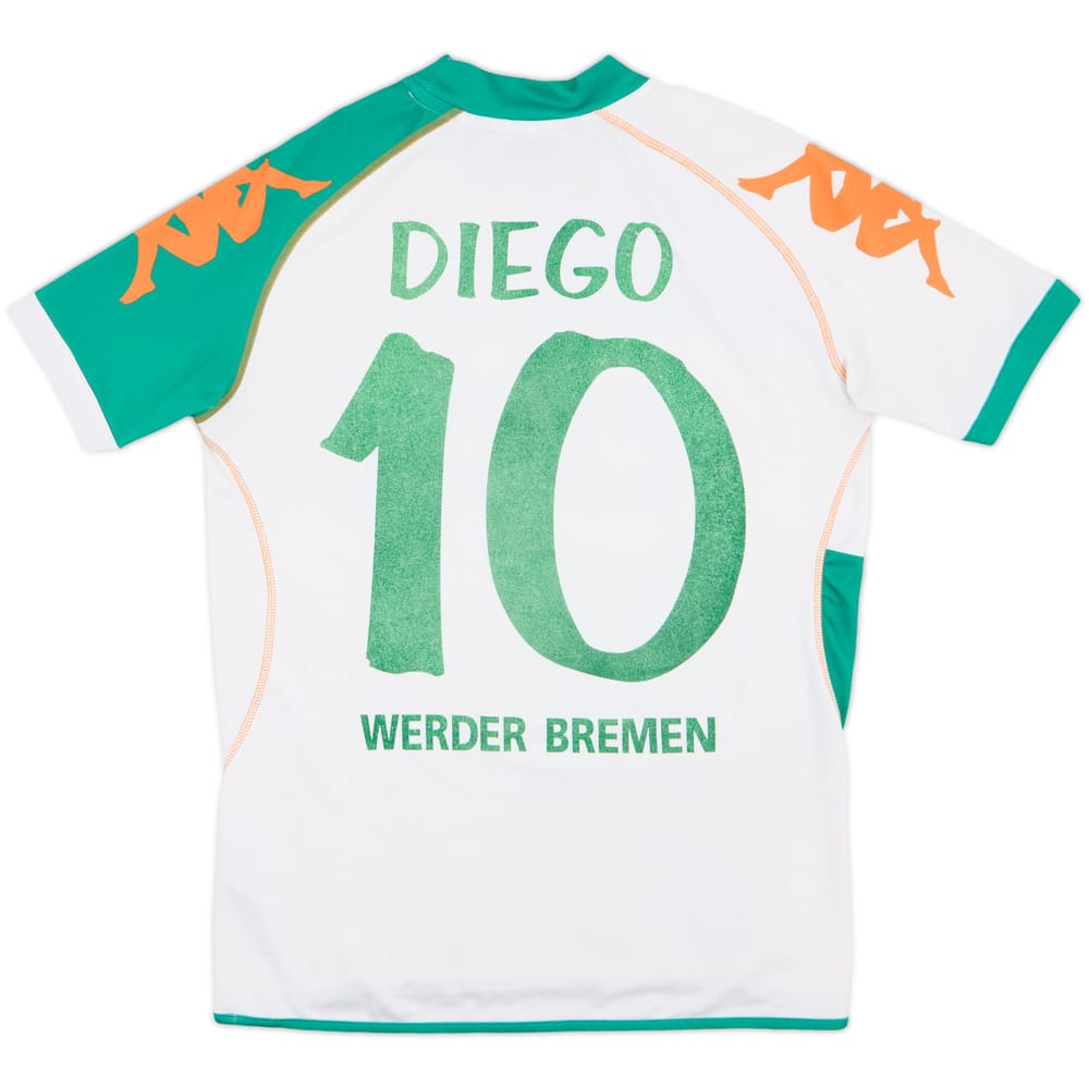 2006-07 Werder Bremen European Home Shirt Diego #10 - 5/10 - (M)