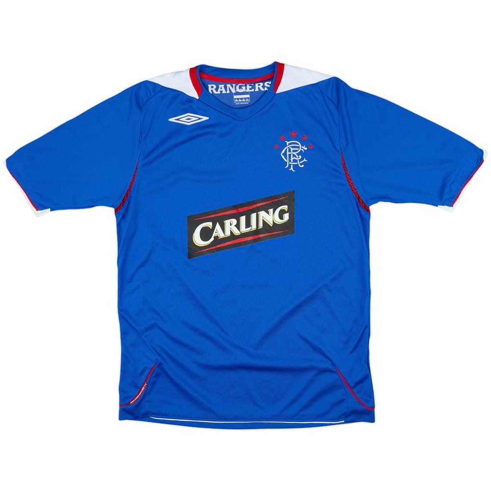 2006-07 Rangers Home Shirt - 4/10 - (M)