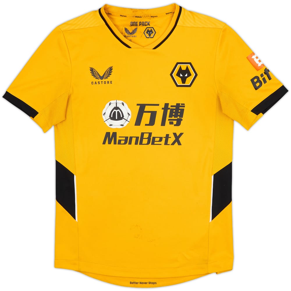 2021-22 Wolves Home Shirt - 5/10 - (S)