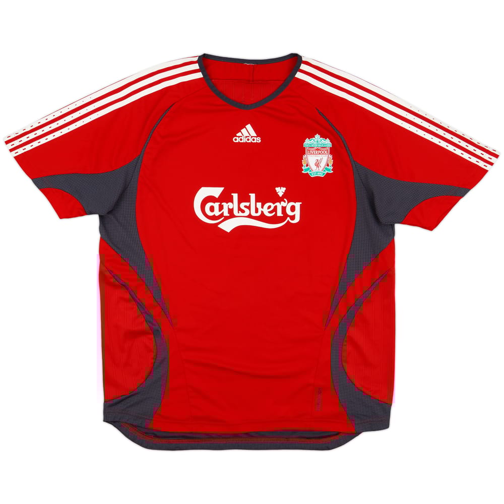 2006-07 Liverpool adidas Training Shirt - 7/10 - (L)