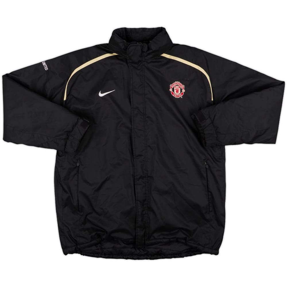 2006-07 Manchester United Nike Padded Bench Coat - 5/10 - (L)