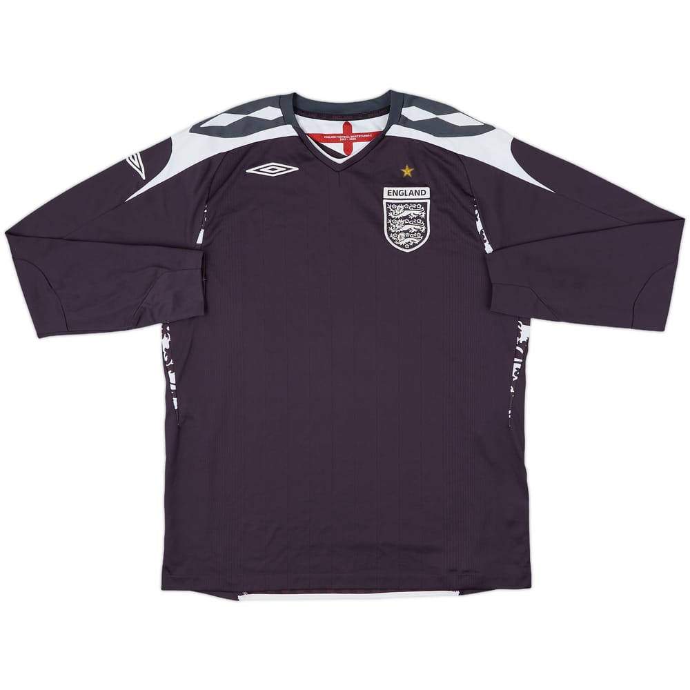 2007-09 England GK Shirt - 5/10 - (L)