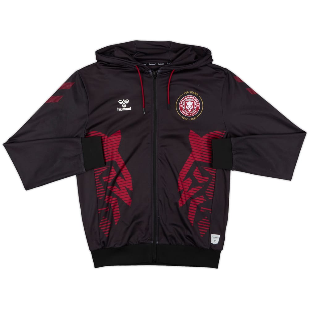 2022 Wigan Warriors Hummel Hooded Sweat Top - 9/10 - (M)