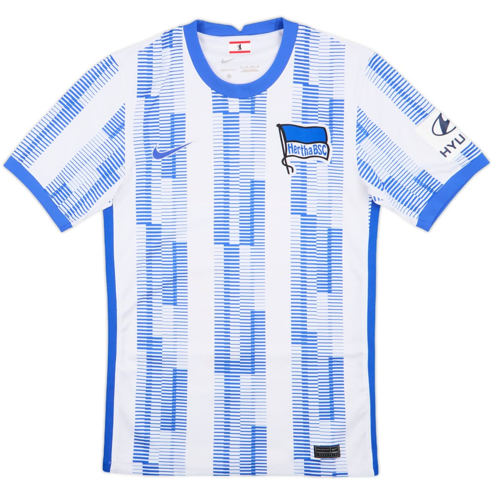 2021-22 Hertha Berlin Home Shirt - 8/10 - (XS)