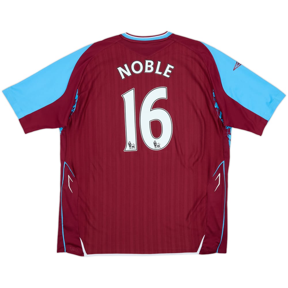 2007-08 West Ham Home Shirt Noble #16 - 6/10 - (XXL)