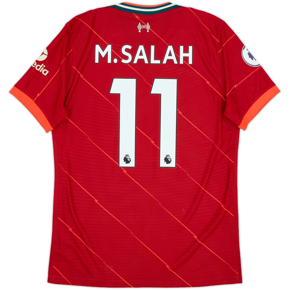 2021-22 Liverpool Authentic Home Shirt M.Salah #11 - 8/10 - (M)