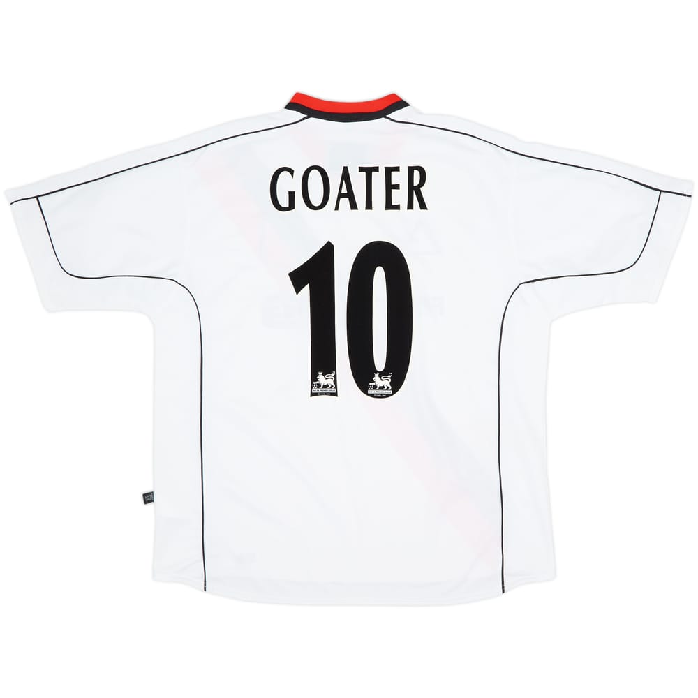 2002-03 Manchester City Away Shirt Goater #10 - 10/10 - (XL)