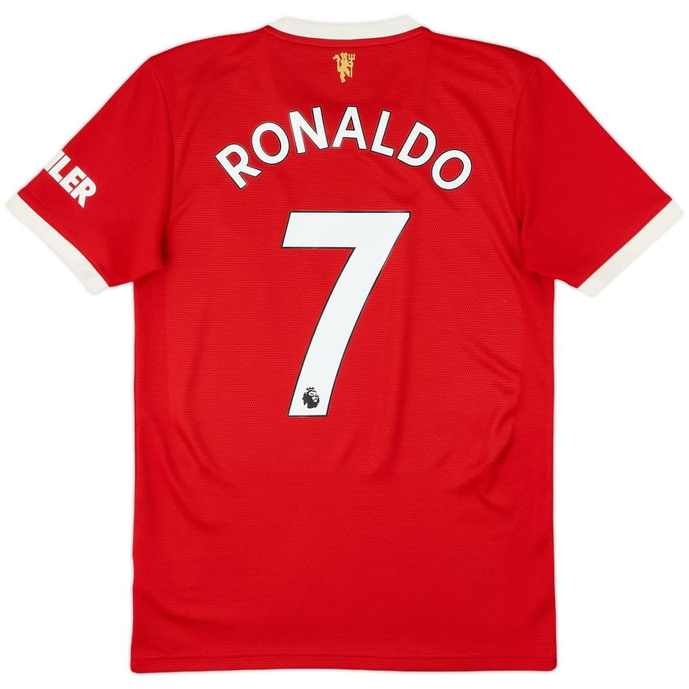 2021-22 Manchester United Home Shirt Ronaldo #7 - 6/10 - (S)