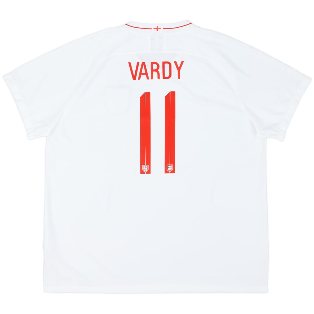 2018-19 England Home Shirt Vardy #11 - 8/10 - (3XL)