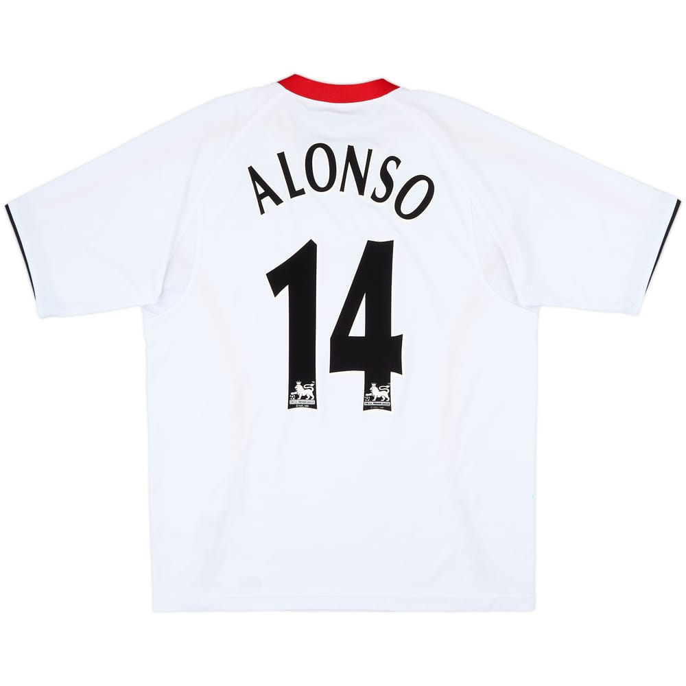 2005-06 Liverpool Away Shirt Alonso #14 - 8/10 - (L)
