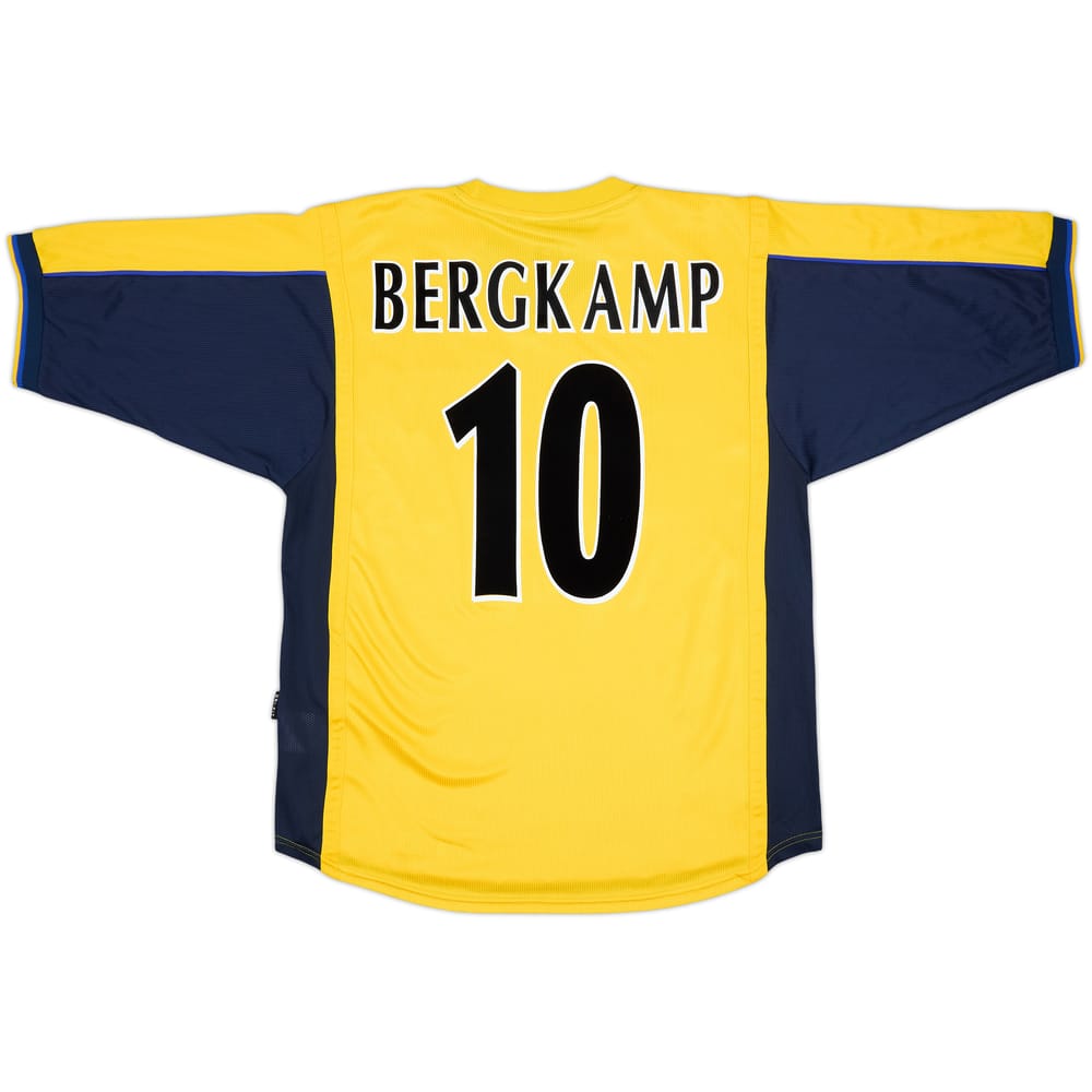 1999-01 Arsenal Away Shirt Bergkamp #10 - 8/10 - (L)