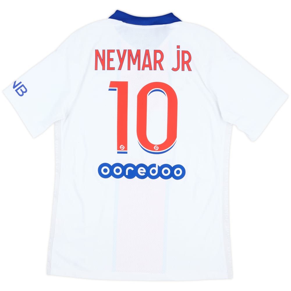 Camiseta auténtica de visitante del Paris Saint-Germain 2020-21 Neymar Jr #10 - 6/10 - (M)