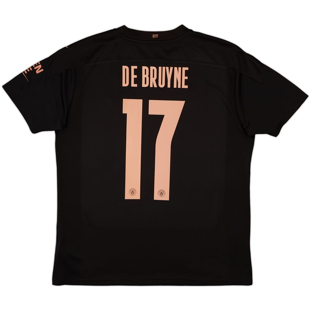 2020-21 Manchester City Away Shirt De Bruyne #17 - 7/10 - (L)
