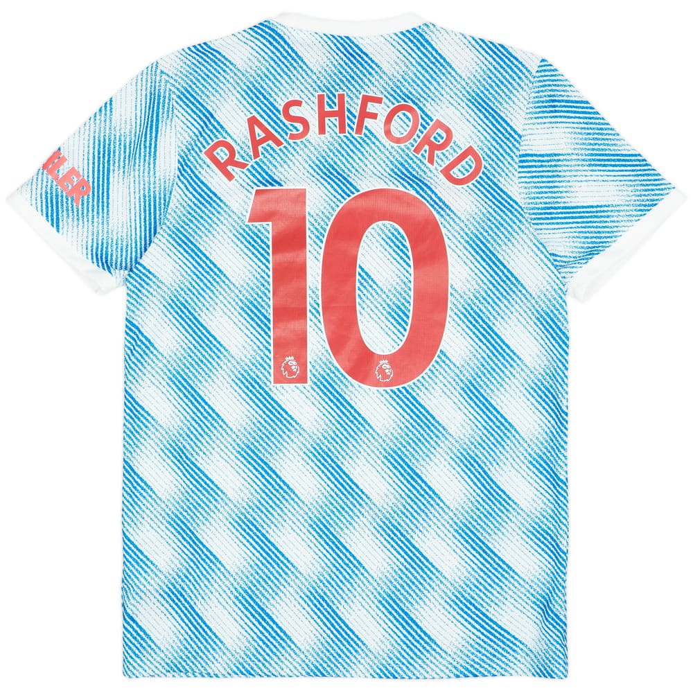 2021-22 Manchester United Away Shirt Rashford #10 - 8/10 - (M)