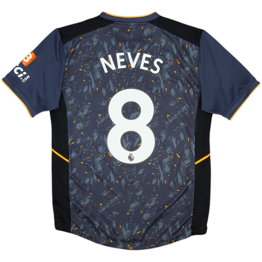 2021-22 Wolves Away Shirt Neves #8 - 9/10 - (M)