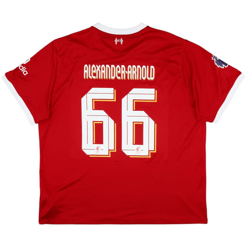 2023-24 Liverpool Home Shirt Alexander-Arnold #66 - 8/10 - (XXL)