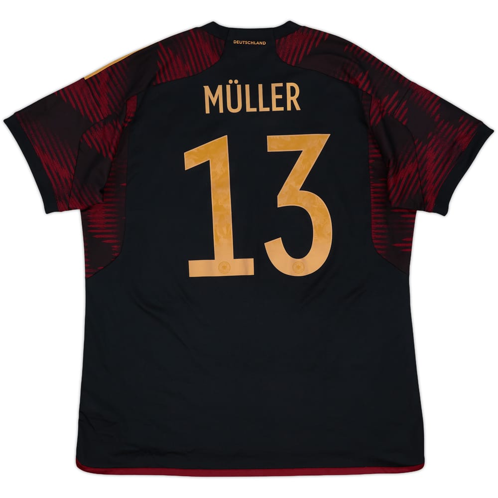2022-23 Germany Away Shirt Muller #13 - 9/10 - (XL)