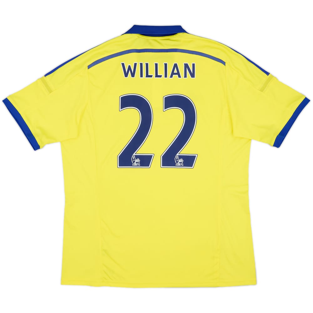 2014-15 Chelsea Away Shirt Willian #22 - 9/10 - (XL)